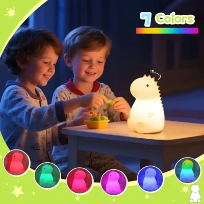 Squishy Dino Nightlight- RGB