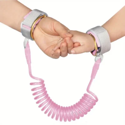 Anti-Lost Wrist Harness- Pink