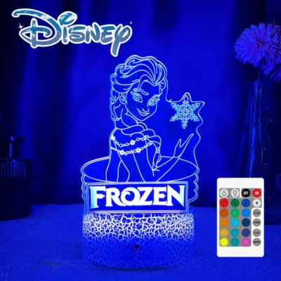 3D Nightlight- Frozen w/ Remote