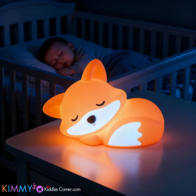 Soft Silicone Fox Nightlight