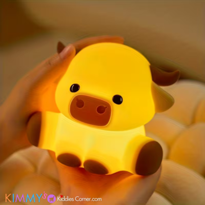 Soft Silicone Cow Nightlight