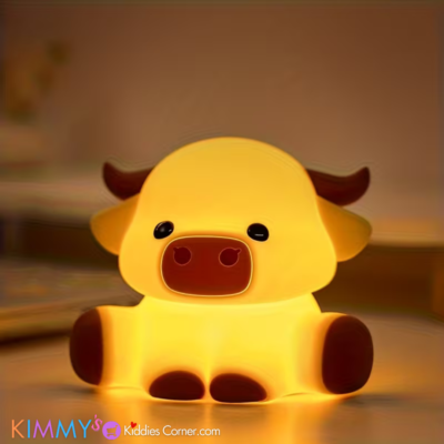 Soft Silicone Cow Nightlight