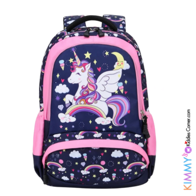 Backpack ONLY 16"- Navy Unicorn