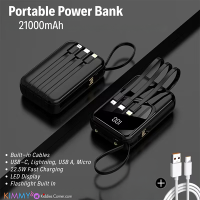 Power Bank- 21,000 mAh