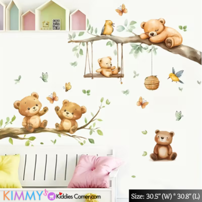 Decal: Nursery- Bear Tree