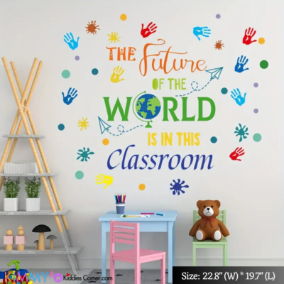 Decal: Inspirational- Future of The World New