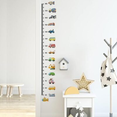 Decal: Educational- Cars Height Chart