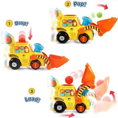 VTECH Push & Pop Bulldozer