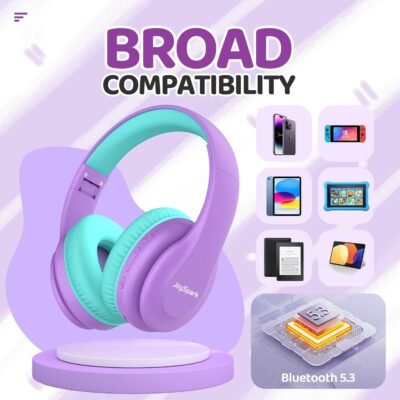 Kids Bluetooth Headphones- Purple